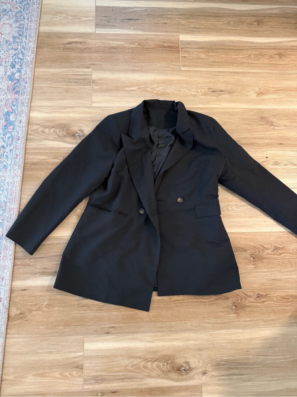 Classic Black Women's Blazer Jacket